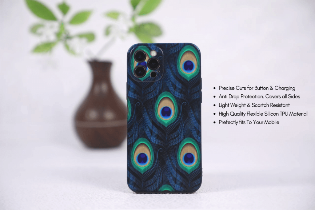 T-1017-B Soft Silicone Mobile Cover Edge Zapvi