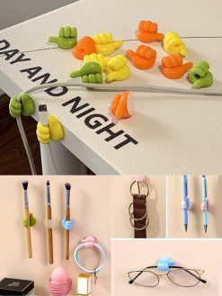 Self Adhesive Thumb Wall Hook Edge Zapvi