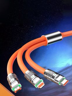 Alternative view of 3in1 Super Fast Charging Data Cable