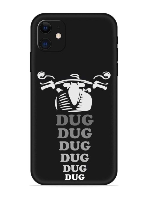 Dug Dug Dug Embossed Soft Silicone Case for Apple Iphone 11 Edge Zapvi