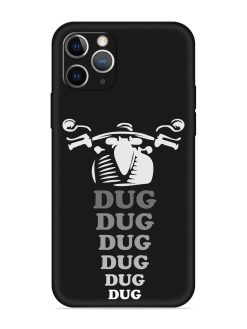 Dug Dug Dug Embossed Soft Silicone Case for Apple Iphone 11 Pro