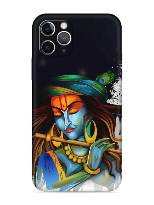 Krishna Art Embossed Soft Silicone Case for Apple Iphone 11 Pro Edge Zapvi