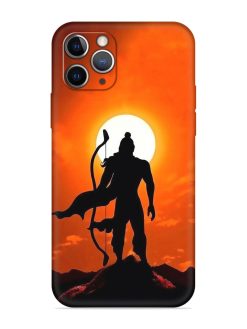 Shree Ram Embossed Soft Silicone Case for Apple Iphone 11 Pro