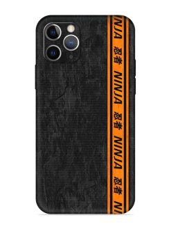 Ninja Srtips Embossed Soft Silicone Case for Apple Iphone 11 Pro