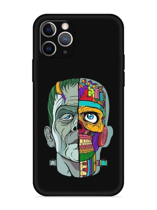 Men Vs Skull Embossed Soft Silicone Case for Apple Iphone 11 Pro Edge Zapvi