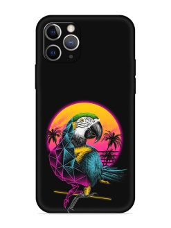 Rad Parrot Embossed Soft Silicone Case for Apple Iphone 11 Pro
