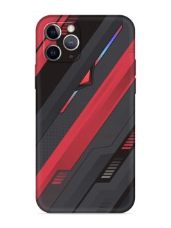 Material Desk Art Embossed Soft Silicone Case for Apple Iphone 11 Pro