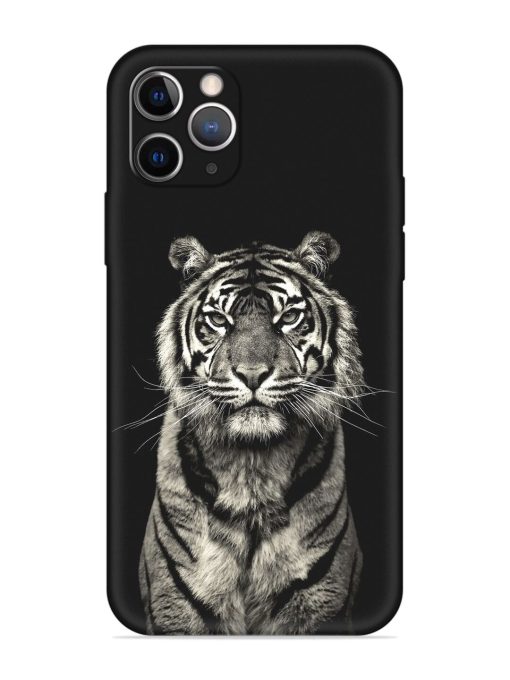 Tiger Art Embossed Soft Silicone Case for Apple Iphone 11 Pro Edge Zapvi