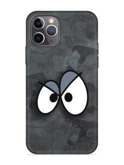 Big Eyes Night Mode Embossed Soft Silicone Case for Apple Iphone 11 Pro Max