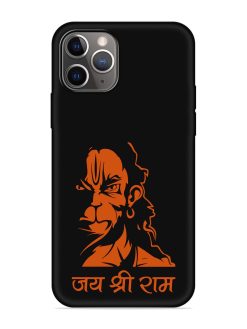 Angry Hanuman Embossed Soft Silicone Case for Apple Iphone 11 Pro Max