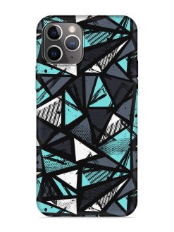 Abstract Seamless Embossed Soft Silicone Case for Apple Iphone 11 Pro Max