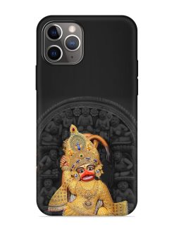 Indian Gold Hanuman Embossed Soft Silicone Case for Apple Iphone 11 Pro Max