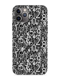 Many Numbers Different Embossed Soft Silicone Case for Apple Iphone 11 Pro Max