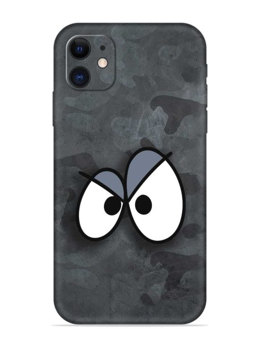 Big Eyes Night Mode Embossed Soft Silicone Case for Apple Iphone 12 Edge Zapvi