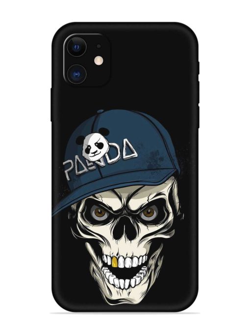 Panda Skull Embossed Soft Silicone Case for Apple Iphone 12 Edge Zapvi