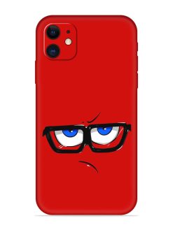 Rad Angry Face Embossed Soft Silicone Case for Apple Iphone 12