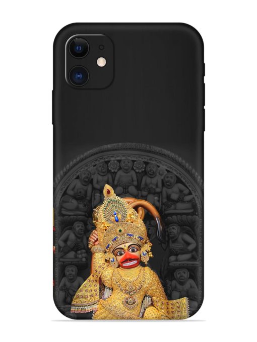 Indian Gold Hanuman Embossed Soft Silicone Case for Apple Iphone 12