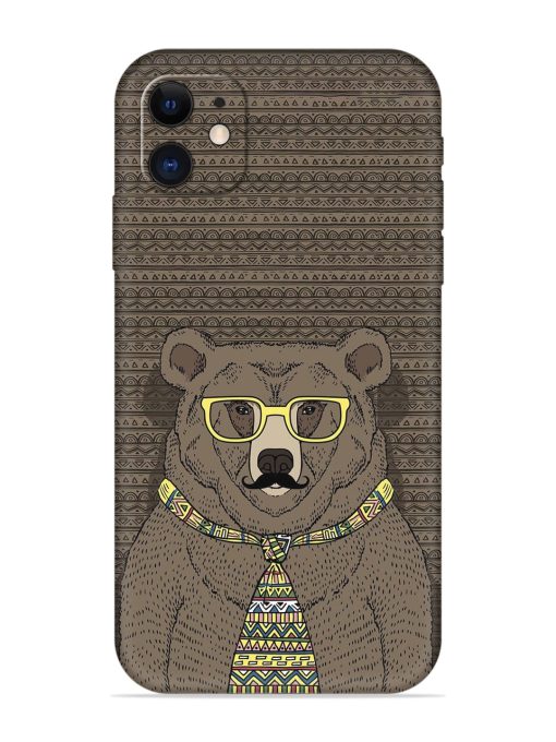 Grizzly Bear Embossed Soft Silicone Case for Apple Iphone 12 Edge Zapvi