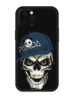 Panda Skull Embossed Soft Silicone Case for Apple Iphone 12 Pro