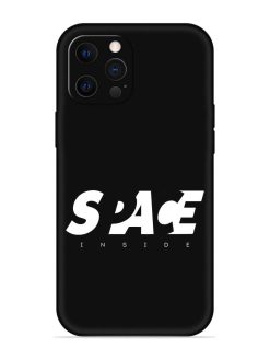 Space Typography Art Embossed Soft Silicone Case for Apple Iphone 12 Pro