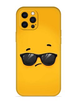 Attitude Glass Art Embossed Soft Silicone Case for Apple Iphone 12 Pro