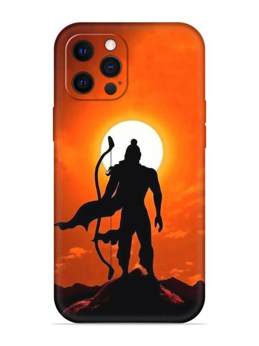 Shree Ram Embossed Soft Silicone Case for Apple Iphone 12 Pro