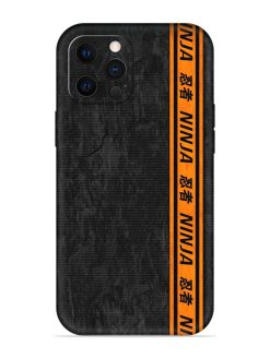 Ninja Srtips Embossed Soft Silicone Case for Apple Iphone 12 Pro
