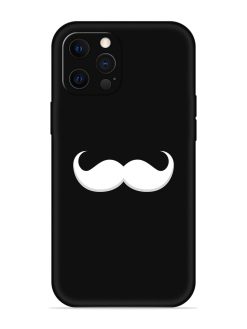 Mustache Vector Embossed Soft Silicone Case for Apple Iphone 12 Pro
