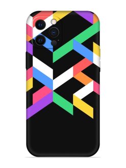 Colorshape Abstarct Embossed Soft Silicone Case for Apple Iphone 12 Pro