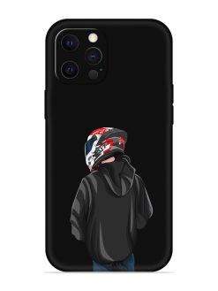 Motorcycle Rider Embossed Soft Silicone Case for Apple Iphone 12 Pro