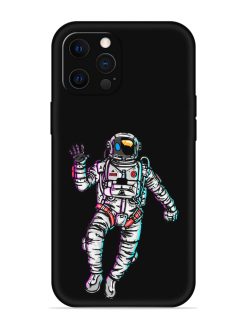 Spaceman Embossed Soft Silicone Case for Apple Iphone 12 Pro