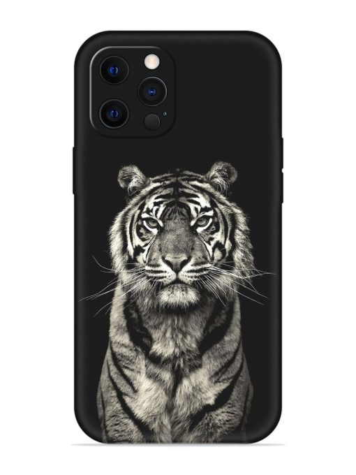 Tiger Art Embossed Soft Silicone Case for Apple Iphone 12 Pro Edge Zapvi