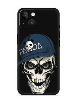 Panda Skull Embossed Soft Silicone Case for Apple Iphone 14