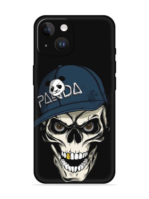 Panda Skull Embossed Soft Silicone Case for Apple Iphone 14 Edge Zapvi