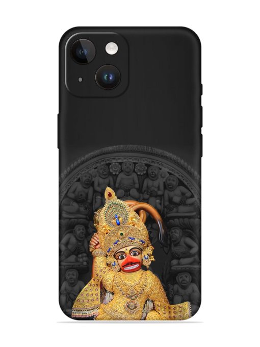 Indian Gold Hanuman Embossed Soft Silicone Case for Apple Iphone 14 Edge Zapvi