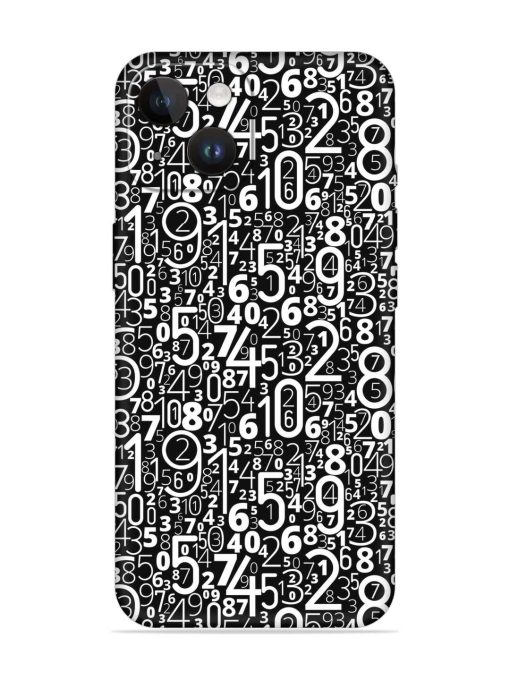 Many Numbers Different Embossed Soft Silicone Case for Apple Iphone 14 Edge Zapvi