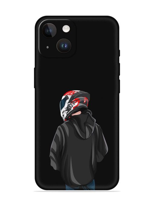 Motorcycle Rider Embossed Soft Silicone Case for Apple Iphone 14 Edge Zapvi