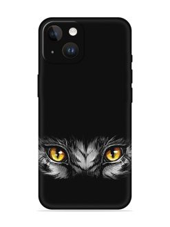 Scary Eye Embossed Soft Silicone Case for Apple Iphone 14