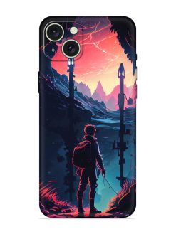 Cgs Artwork Embossed Soft Silicone Case for Apple Iphone 15 Plus