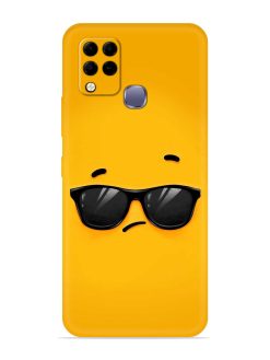 Attitude Glass Art Embossed Soft Silicone Case for Infinix Hot 10S