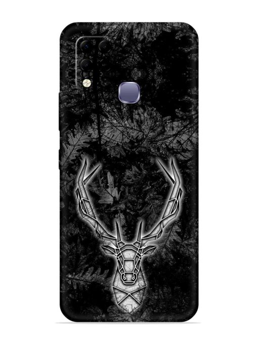 Ancient Deer Embossed Soft Silicone Case for Infinix Hot 10S Edge Zapvi