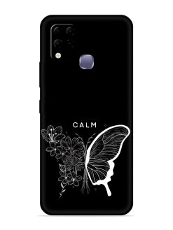 Calm Embossed Soft Silicone Case for Infinix Hot 10S