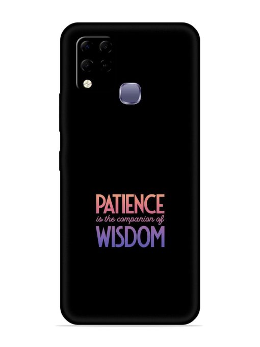 Patience Is The Embossed Soft Silicone Case for Infinix Hot 10S Edge Zapvi