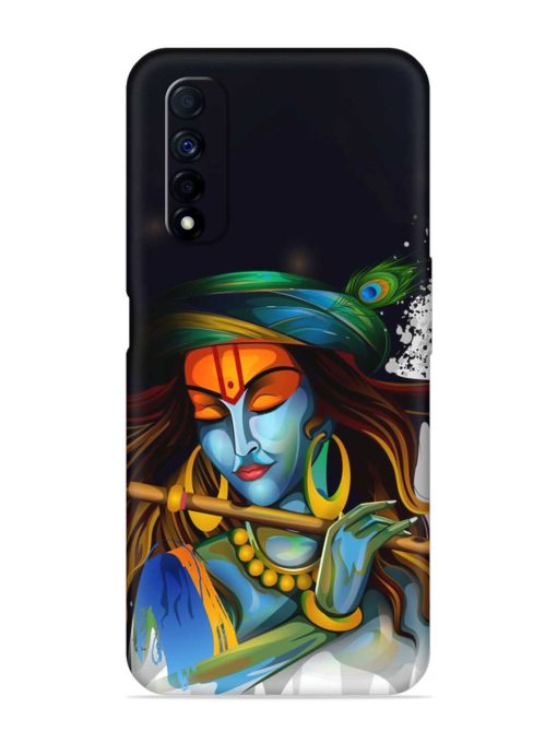 Krishna Art Embossed Soft Silicone Case for Realme Narzo 30 (4G) Edge Zapvi