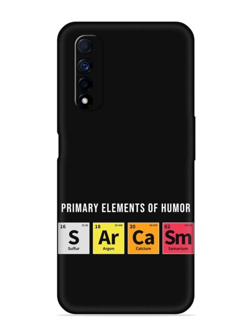 Primary Elements Humor Embossed Soft Silicone Case for Realme Narzo 30 (4G) Edge Zapvi