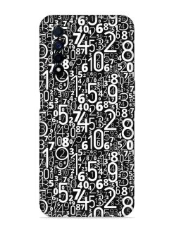 Many Numbers Different Embossed Soft Silicone Case for Realme Narzo 30 (4G)