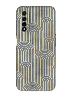 Art Deco Style Embossed Soft Silicone Case for Realme Narzo 30 (4G)