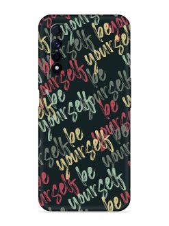 Yourself Seamless Embossed Soft Silicone Case for Realme Narzo 30 (4G)