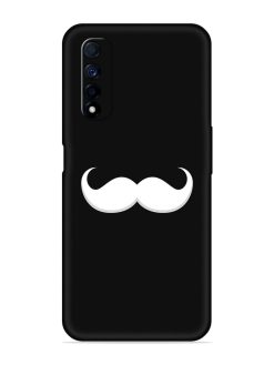 Mustache Vector Embossed Soft Silicone Case for Realme Narzo 30 (4G)
