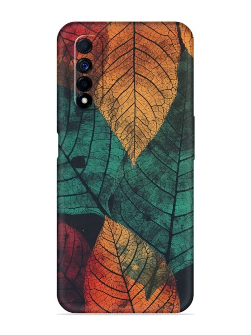 Leaves Artwork Embossed Soft Silicone Case for Realme Narzo 30 (4G)